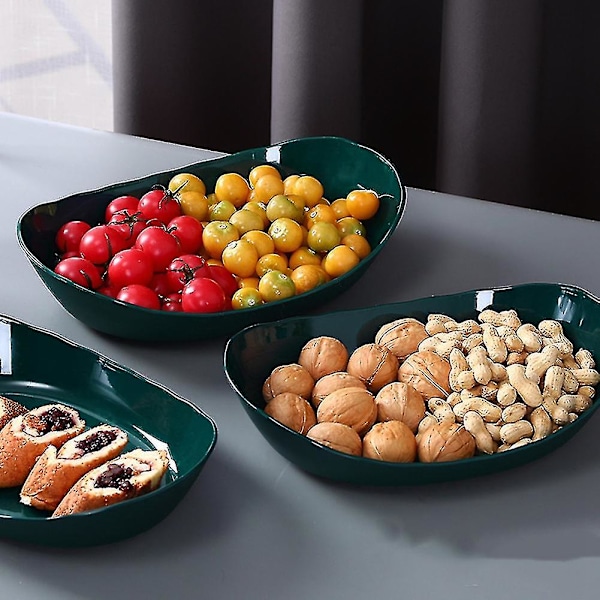3-vånings fruktfat med träställ Snacksfat Kökssortimentsställ Festmatservering Display