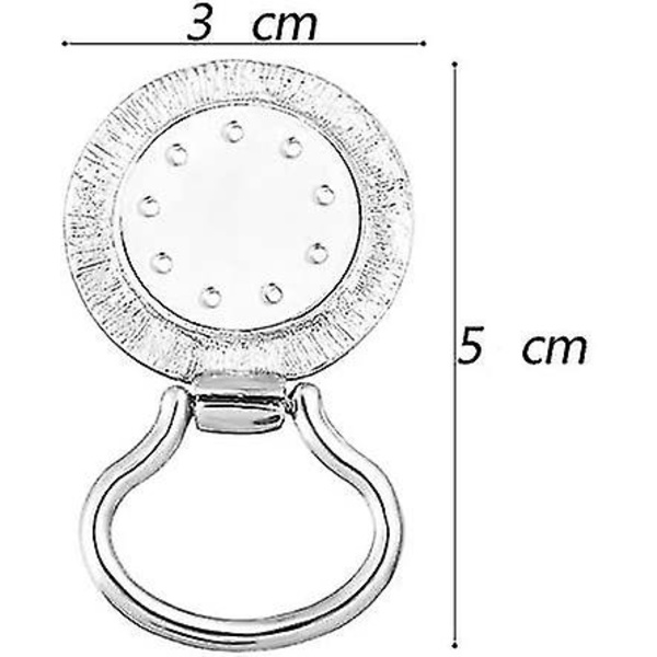 Magnetisk glasögonhållare Brosch för kvinnor, solglasögonhängare