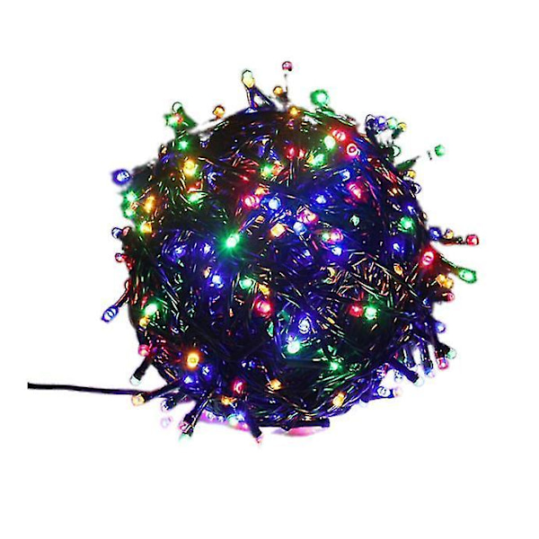 Julbelysning Xmas Dekorativa Träd Färgväxlande Strängar