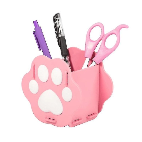 Creative Kitten Paw-lignende Barn Skrivesaker Holder Etui Deskpen Holder Box