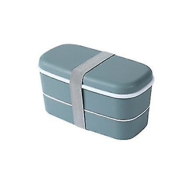 High Capacity Lunch Box Bestick Barn Bento Box Grön