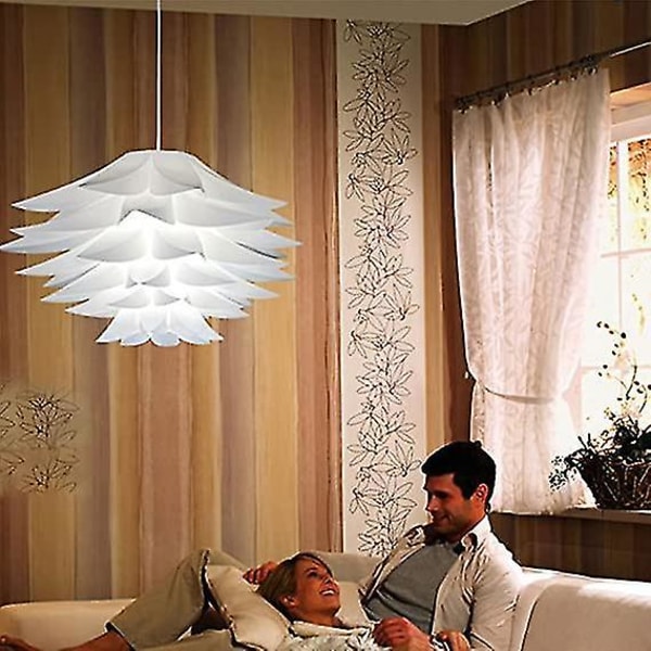 Lotus DIY LED-riippuvalaisimen lampunvarjostimen ripustus