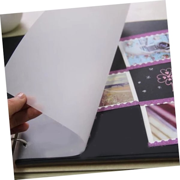 16k Ritpappersrulle med 200 ark för teckning, kalligrafi, scrapbooking, genomskinligt kopieringspapper