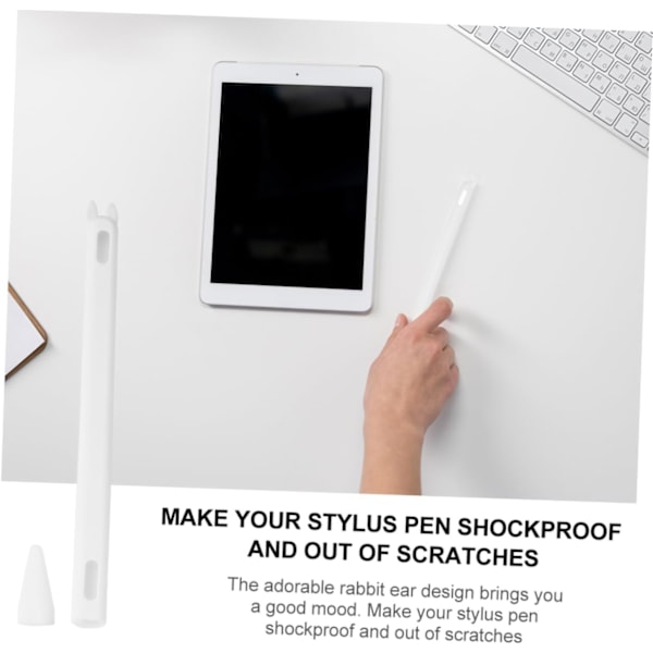 1 kpl Apple Pencil -kynän kotelo, liukumaton kynänsuojus, naarmuuntumaton kynä