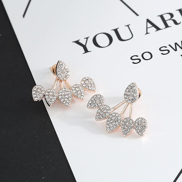 Øreringe Smukke Minimalistiske Små Delikate Øreringe Mode Særligt Smykke Til Rose Gold