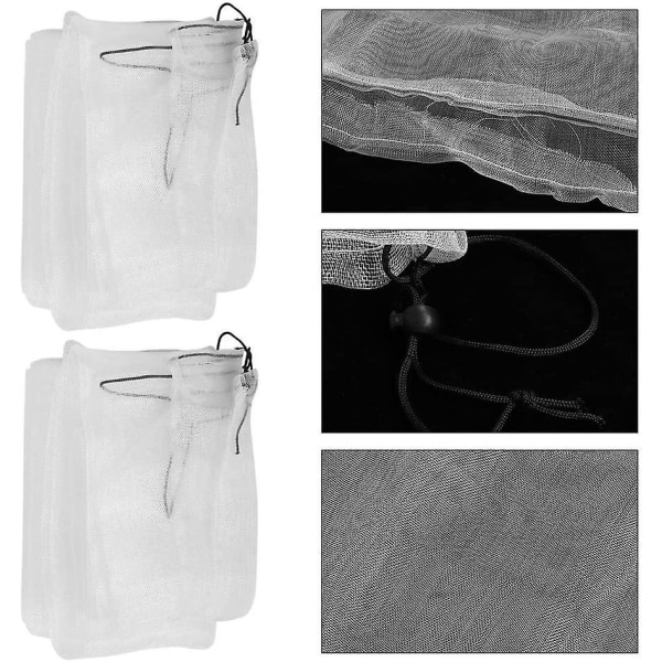 Puutarhan lintuverkot, puutarhan kasvien suojapussit, 1,2x1,4m 2 kpl Kasvihuoneen puutarhan vihannekset puut