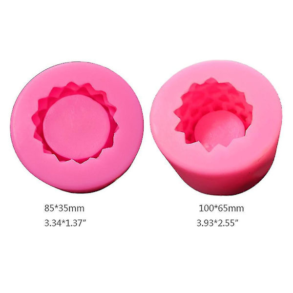 3D-form för ljusstake i tallkotteform, epoxihartsform, silikonform, DIY-hantverk, hemdekoration, gjutverktyg - fg-yuhao