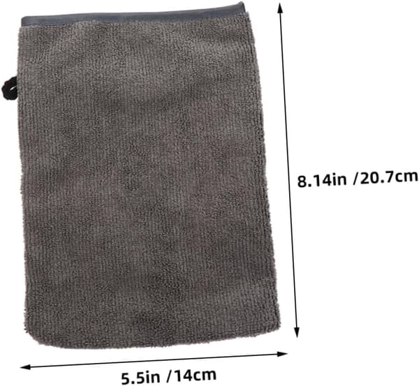 10 stk. makeupfjernerhandsker Ansigtsrensehandsker Vaskbare mikrofiber ansigtsskrubbehandsker