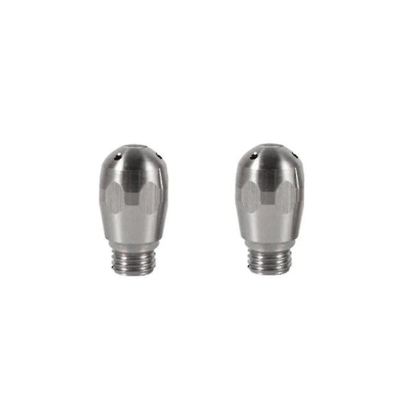 2 Pak Rustfrit Stål 4 Hull Kaffemaskine Dampdyse Universal