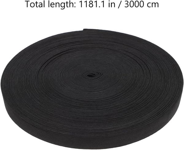 Heklet elastisk bånd Strikket elastisk snor for kleslaging