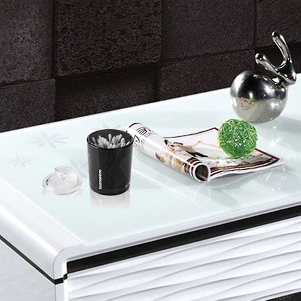 Transparent Akryl Opbevaringsholder Bomuldspindboks