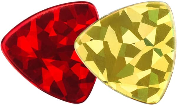 2st elgitarrplektrum 0,96 mm tjocklek ABS-material robust