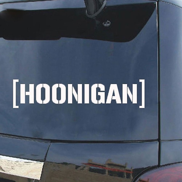 58x10cm Hoonigan Design Vinyl Vesitiivis Irrotettava Auton Muotoilutarra Tarra Mengxi 5