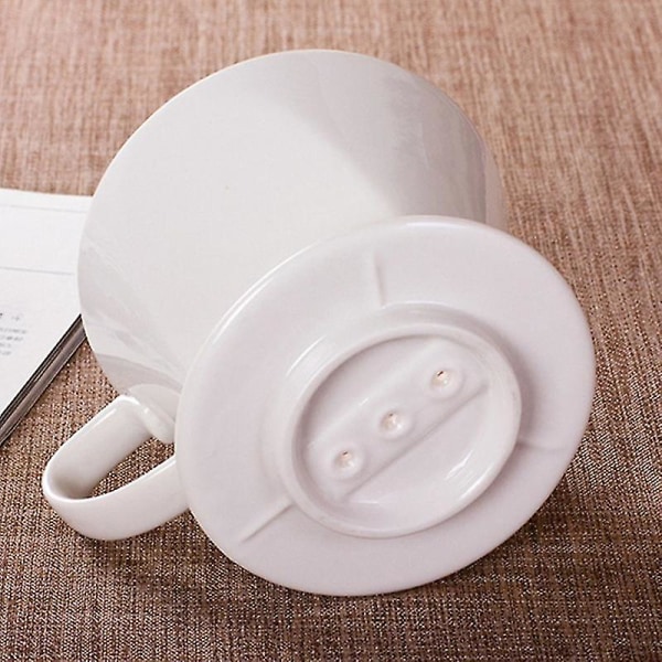Kaffefiltreringskopp Praktisk keramisk kaffefilter Håndbrygget kaffedryppfiltertrakt Slitesterk