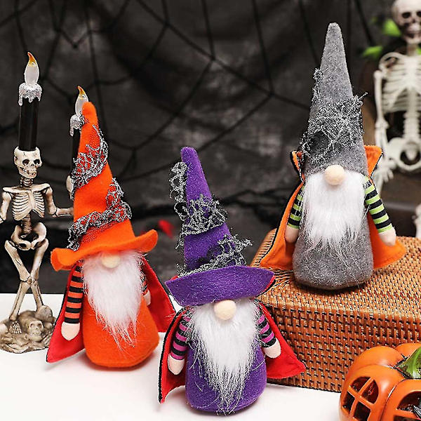 Ruotsalainen Tomte-tonttu Halloween-koristeet Skandinaavinen Tonttu Tomte Nisse Plus-noitahahmo Lomajuhlan Koriste Type A