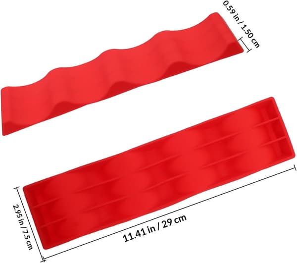 Silikonstapelbar vinställ, vikbar, pyramidformad, bärbar, halkfri hållare