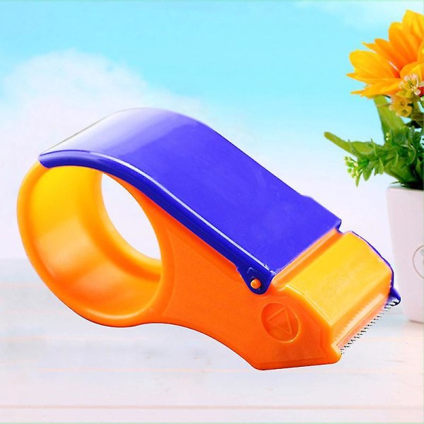 Tape Cutter Tape Skrivebords Opbevaringsorganisator Etui Cutter 5cm Bredde Kontor Tape Dispenser Kontor Skoleartikler