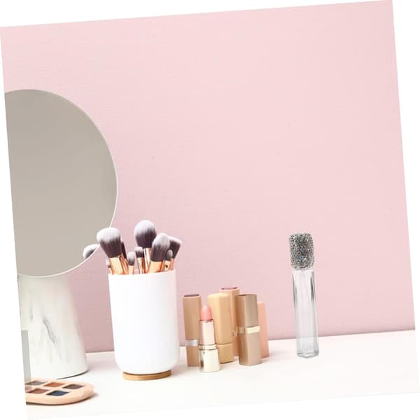Diamantdekorert Mini Parfyme Atomizer Flaske 10ml Påfyllbar Spray Bærbar Reise Duftbeholder