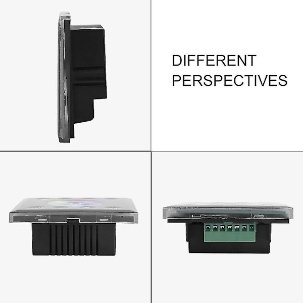 12-24v RGB Full Farge Dimmer Berøringspanel Kontroller Stripe