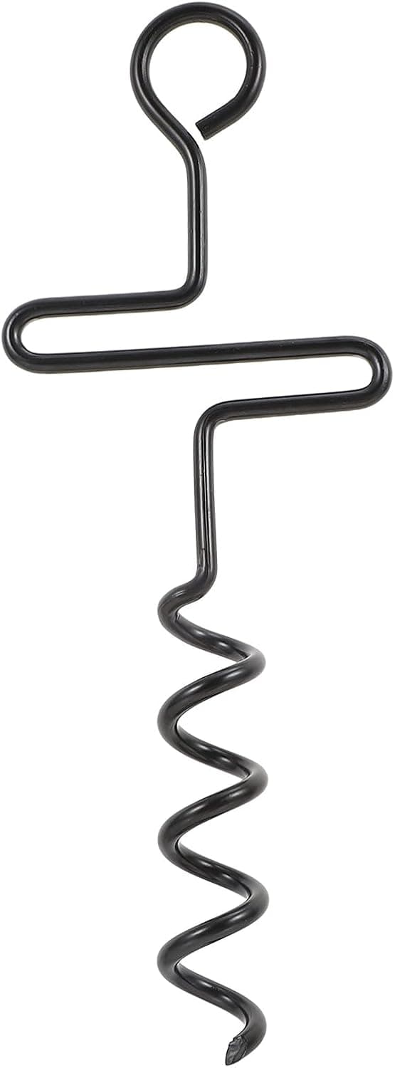 Campingteltplugg Spiral Metall Jordspiker Rustfritt Stål Solid Utendørs Teltfesteplugg for Hage