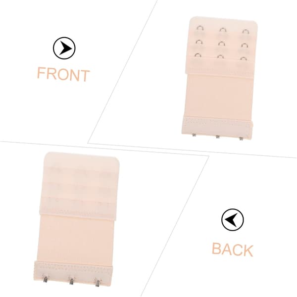 10 st förlängningskrokar Elastiskt spänne för kvinnor för förlängningsspännen DIY-förlängningspaket