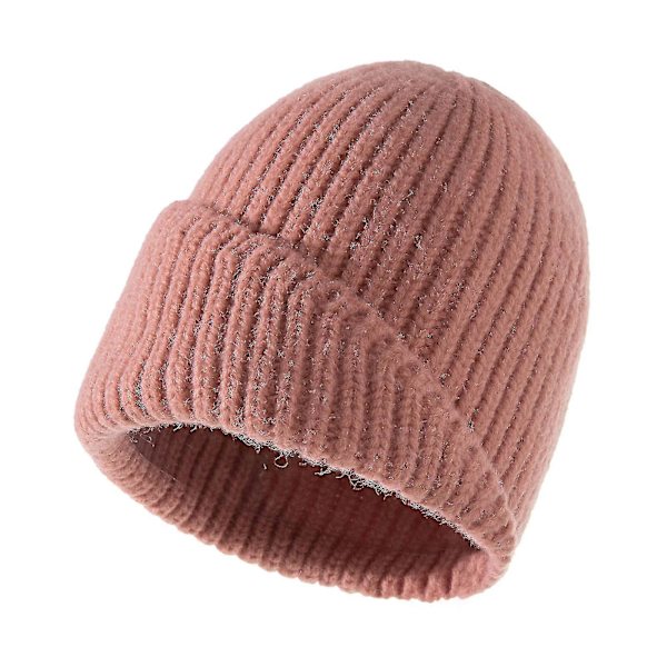 Unisex Varmt Vindtæt Løstsiddende Stræk Hæklet Strikket Vinter Blød Beanie Caps Wrap Hat