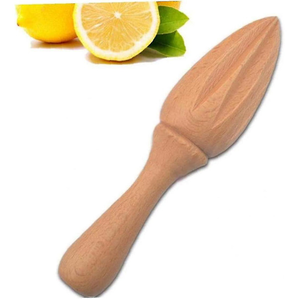 Træ Citronpresser Manuel Presse Saftpresser Frugt Ekstraktor Reamers Køkken Gadgets (1 stk