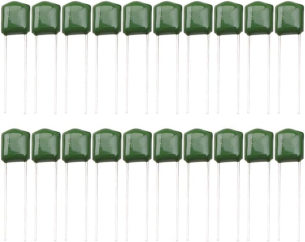 20 st elgitarrkondensatorer 0,047uf plastbytes tonkondensatordelar för elgitarrtillbehör