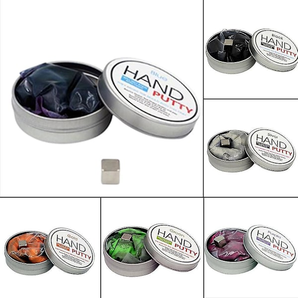 Hand Putty Unik Barnens Utbildande Magnetisk Lera 50g Lerleksak Present