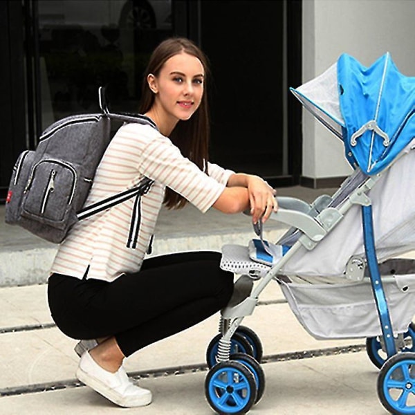 Babyblöjryggsäck Mamma Reseryggsäck Vagnremmar