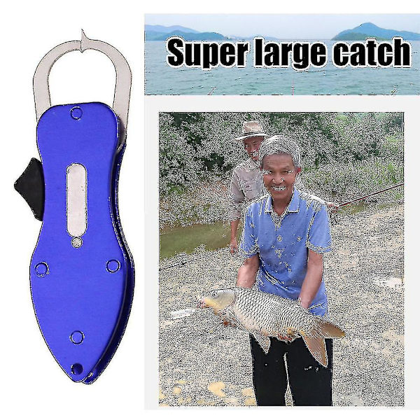 Mini Fisketang Udendørs Bærbar Fiskeri Tang Gripper Alumin1 Pcspurple