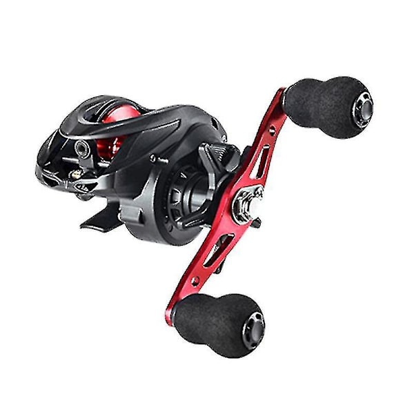 Pyörivä Onkipeli Universal Spinning Reel Vasen/oikea Kädenkahva Ultra Sujuva, Punainen Vasen