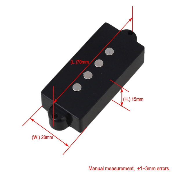 P Bass Pickuper för Elektrisk Pb Basgitarr