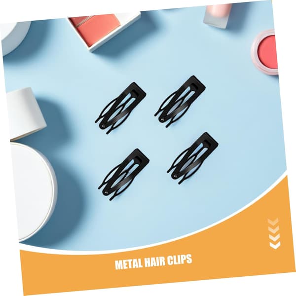 20 stk. sorte metalhårklemmer Mini metalclips til hår til pandehår Små til sidepandehår Frontstyling
