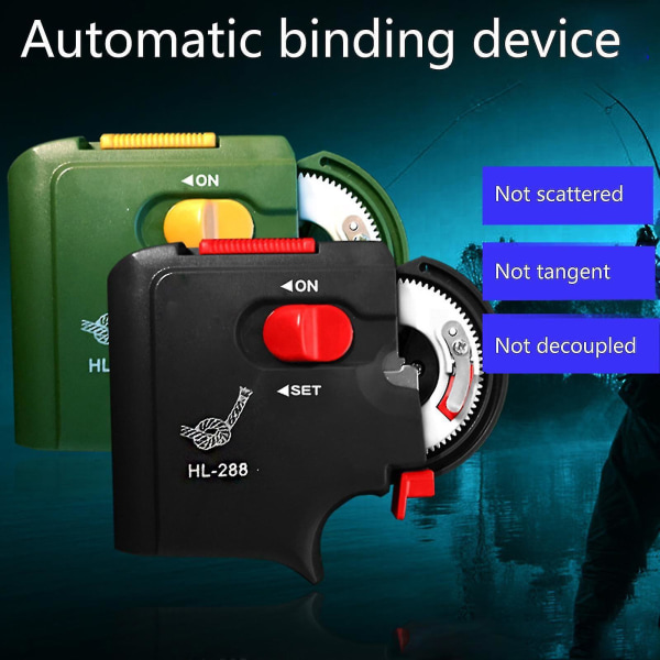 Fiskeudstyr Elektrisk Automatisk Maskine Fiskekroge Line Binding Device1stk