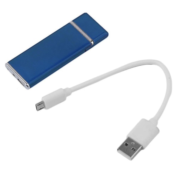 USB Opladningslighter Vindtæt Genopladelig Ultra-tynd G-sensor