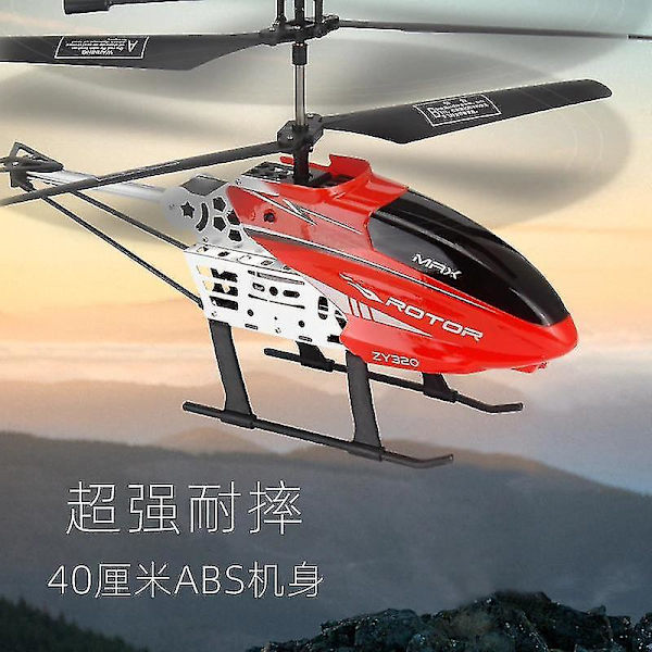 Ny 40cm 2.4g Stor Størrelse Rc Helikopter Fast Højde Holdbar Alloy Abs Fly Legetøj|rc Helikoptere