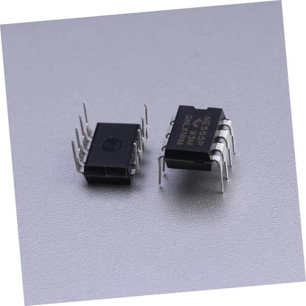 Ne555p Dip-8 Timer 555 Timer Högprecisionsmodul Elektronikkomponent 12-pack för kretsar