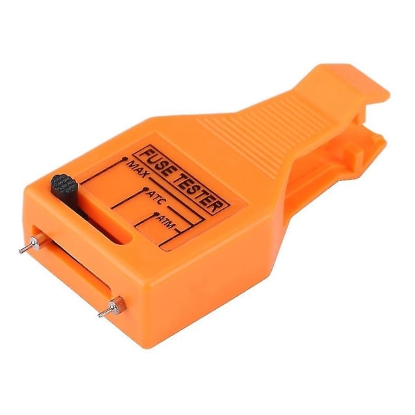 Automotive Blade Fuse Removal Tool, Fuse Checker Puller Function Light Up Detector Stick Ato/atc Fuse Test Tool (orange)(1pc)