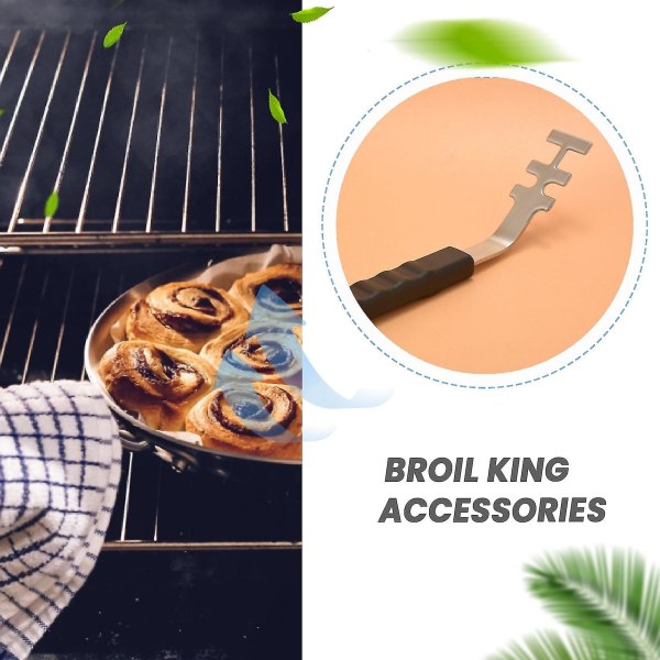 2 kpl Lämpöä Kestäviä Grillin Ristinsäleikköjen Nostin Anti-palovammoja Varten Ruokailun Ristinsäleikköjen Nostin Työkalu Bbq Grillin Tarvikkeet F