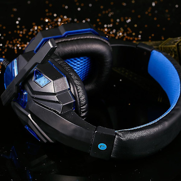 3,5 mm Gaming Headset Högtalare med Mikrofon