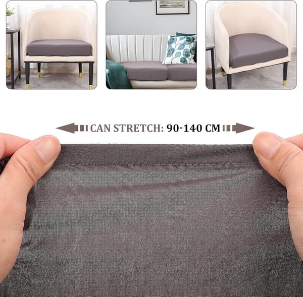 Sofatrekk Putetrekk Polyester Lett Elastisk Passform Beskytter mot Slitasje