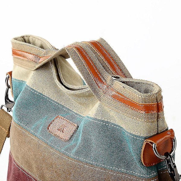 Ny Canvas Cross Body Messenger Bag