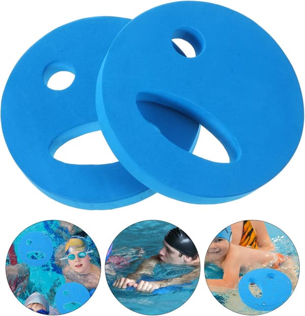 Svømmekickboard og Pull Buoy Sett, Fortykket Skummateriale, Marineblå
