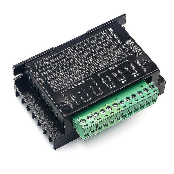 Tb6600 Steppermotor-drivrutin 4a 9-42v Ttl 32 Mikrosteg