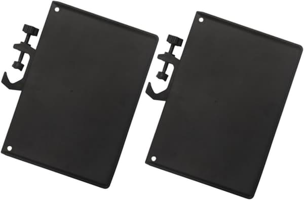 2 stk. multifunksjonell mobilholder lydkortbrett med høyere kantdesign