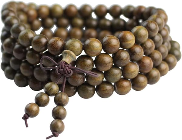 108 Pärlor Armband Mala Buddha Bönpärlor