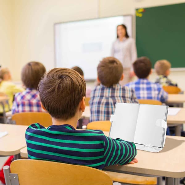 Student Leseholder Multifunksjonell Leseholder Barne-Skrivebord Leseholder Artefakt Tablett Datamaskin Bok Klipp Lyseblå