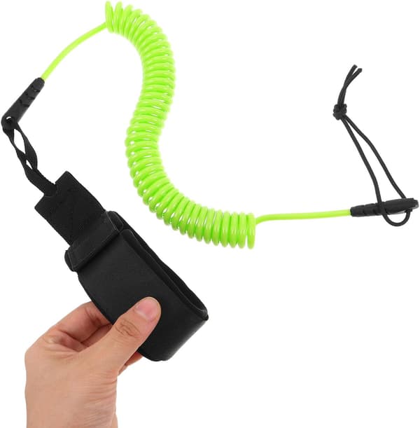 Padlebrett Leash Coiled Ben Ankel Håndledd Tau Stand Up Paddleboard Tilbehør