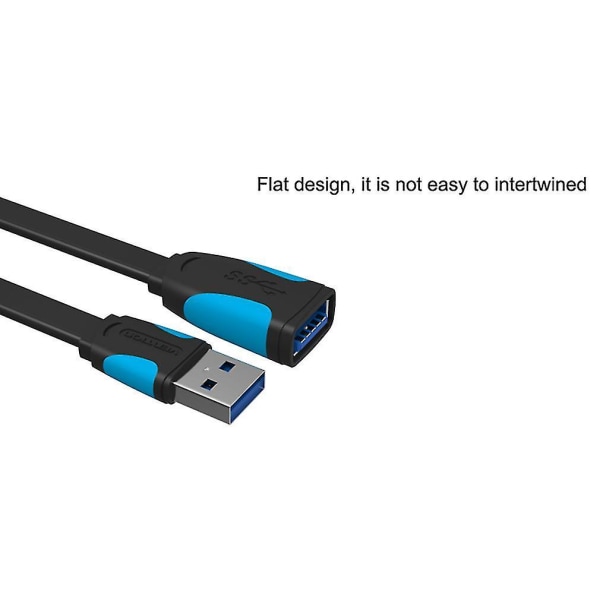 Højhastigheds USB 3.0 M/F Forlængerkabel til Datasynkronisering